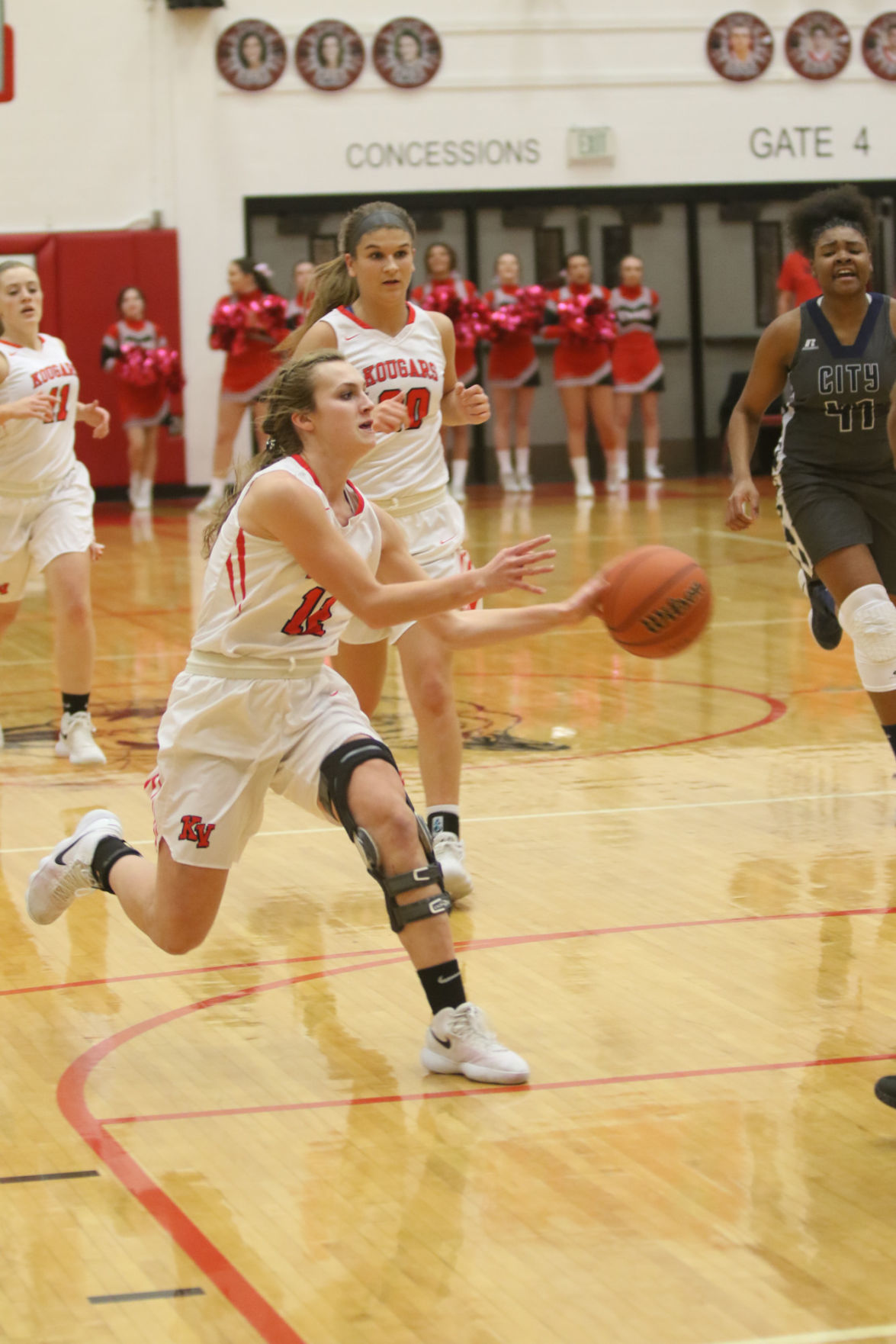 Gallery: Girls basketball sectional - Kankakee Valley vs Michigan City
